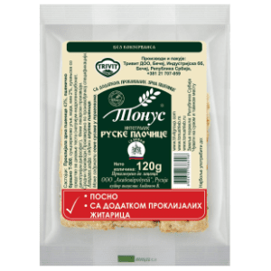 Pločice beskvasne TONUS sa kimom 120g slide slika