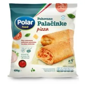 POLAR FOOD pohovane palačinke pizza 400g slide slika