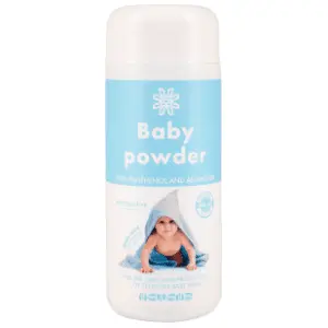 Puder za bebe NEVENA Baby plavi 90g slide slika