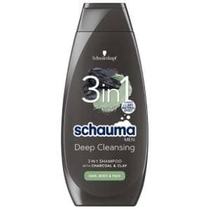 sampon-schauma-men-3in1-charcoal-and-clay-400ml