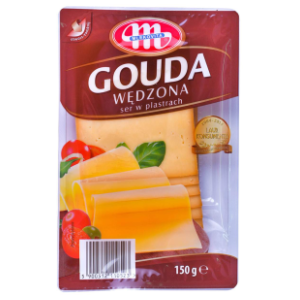 MLEKOVITA sir gauda dimljeni slajs 150g slide slika