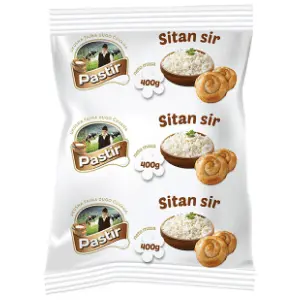 Sitan sir PASTIR 10%mm 400g slide slika