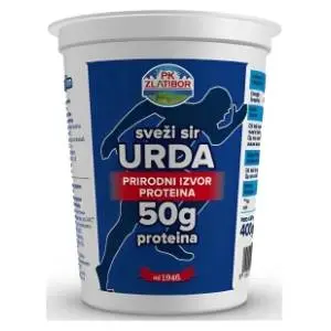 Sitan sir urda PK ZLATIBOR Albuminski 400g slide slika