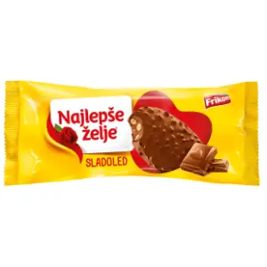 Sladoled FRIKOM Najlepše želje štapić 100ml slide slika
