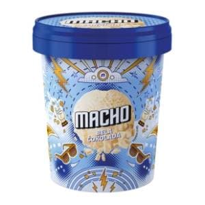 Sladoled MACHO bela čokolada čaša 370ml