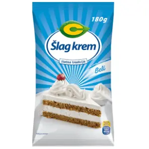Šlag krem beli C 180g slide slika