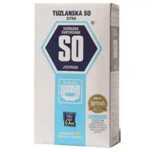 Kuhinjska so TUZLANSKA sitna jodirana 500g slide slika
