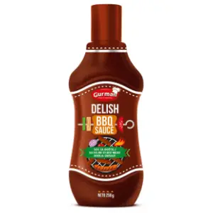 Sos GURMAN Delish BBQ sauce 250g slide slika