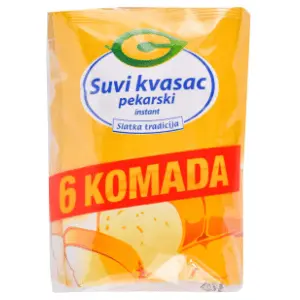 Suvi pekarski kvasac C 6x10g 6kom slide slika