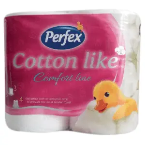 Toalet papir PERFEX comfort line 3sloja 4kom slide slika