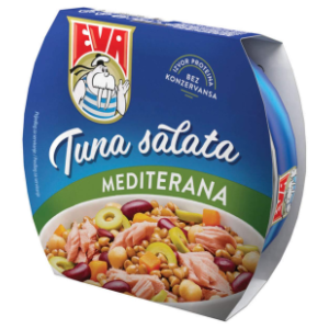 Tunjevina EVA Salata mediteranska 160g slide slika
