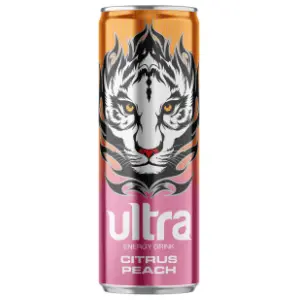 ULTRA ENERGY Citrus peach energetsko piće 250ml slide slika