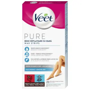 VEET pure trake za depilaciju 20kom slide slika