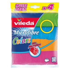 VILEDA Magična krpa colors microfibre 4kom slide slika