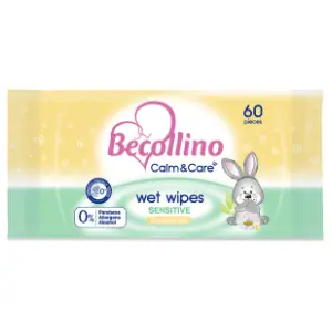 Vlažne maramice BECOLLINO Calm & care sensitive 60kom slide slika