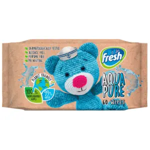 Vlažne maramice FRESH Dečije aqua pure planet friendly 60kom slide slika