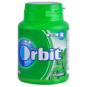 Žvake ORBIT Spearmint bottle 64g slide slika
