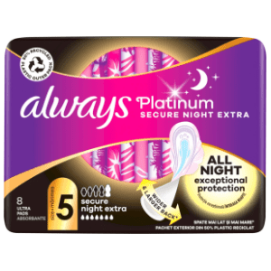 ALWAYS Platinum noćni ulošci 5 8kom slide slika