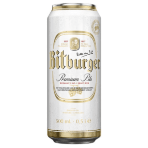 Pivo BITBURGER pilsner 0,5l slide slika