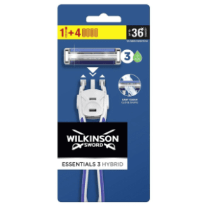 Brijač WILKINSON essentials 3 hybrid 1kom + 4 patrone