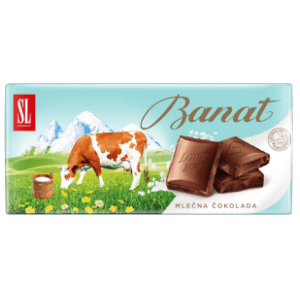 Čokolada SWISSLION Banat mlečna 80g slide slika