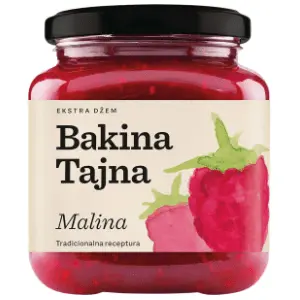 BAKINA TAJNA džem malina 375g slide slika