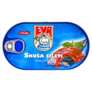 EVA fileti skuše u sosu od paradajza 170g slide slika