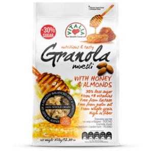 Granola VITALIA med i badem 350g slide slika