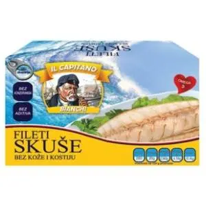 IL CAPITANO skuša fileti 115g slide slika
