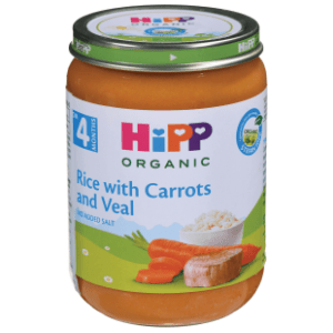HIPP Organic kašica šargarepa pirinač teletina 190g slide slika