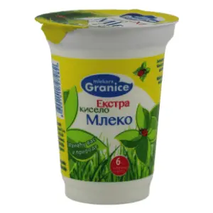 Mlekara Granice extra kiselo mleko 6%mm 180g