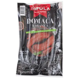 Kobasica TOPOLA domaća vakuum 250g slide slika