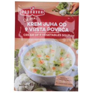 Krem supa od 9 vrsta povrća PODRAVKA 45g slide slika