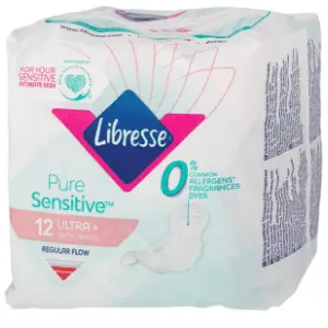 LIBRESSE ulošci pure sensitive normal 12kom slide slika