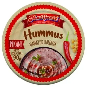 MATIJEVIĆ hummus pikant 90g slide slika