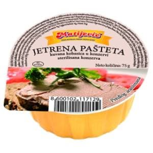 MATIJEVIĆ jetrena pašteta 75g slide slika