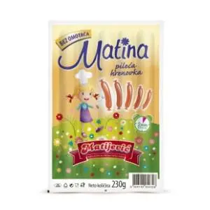 MATIJEVIĆ Matina pileća hrenovka 230g slide slika