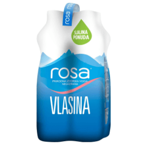 Negazirana voda ROSA multipack 4x1,5l slide slika