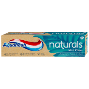 Pasta za zube AQUAFRESH Naturals mint clean 75ml slide slika