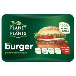 PLANET OF PLANTS biljni burger 230g slide slika