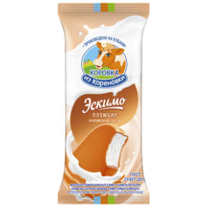 PLOMBIR Cream Broule sa belom glazurom 70g slide slika