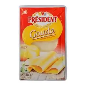 PRESIDENT Gauda slajs 100g slide slika
