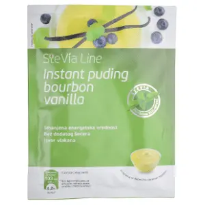 Puding STEVIA LINE burbon vanila 41g slide slika