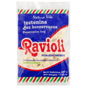 Ravioli sa mesom NATURA VITA 500g slide slika