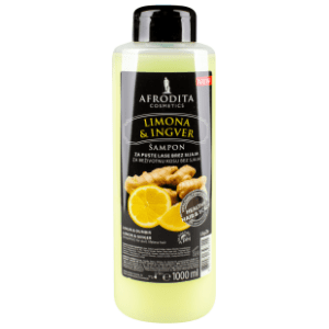 Šampon AFRODITA lemon&ginger 1l slide slika