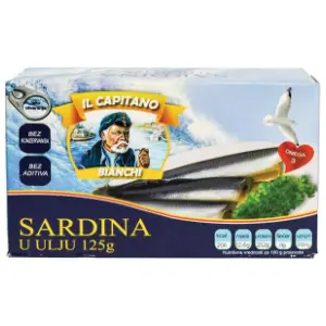 Sardina IL CAPITANO u ulju 125g slide slika
