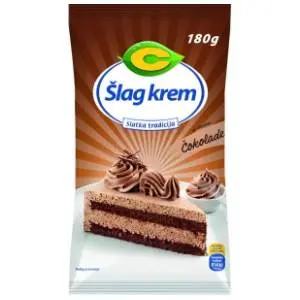 Šlag krem čokolada C 180g slide slika