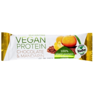 TEKMAR protein bar vegan mandarina čokolada 40g slide slika