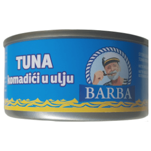 Tunjevina BARBA komadići u ulju 140g slide slika