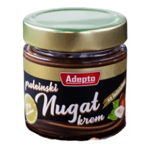 ADEPTO Proteinski nugat krem 210g slide slika